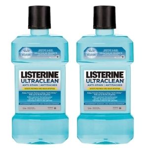 Image of Listerine Ultraclean Mouthwash 2-Pack - 2 x 1.5 Kilos
